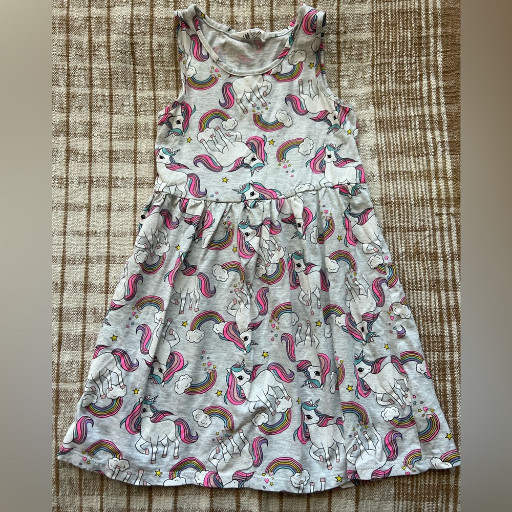 SOLD//Girl’s H&M Patterned Tank Dress